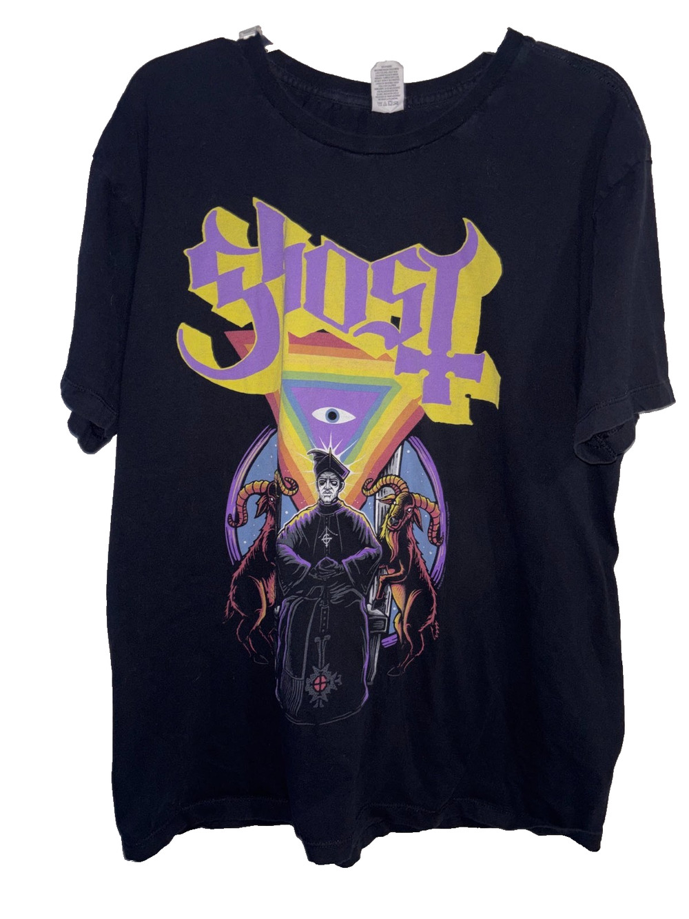 Ghost Band T Shirt Mens XL Black Pacific The Alchemist Graphic Pride Merch Tee